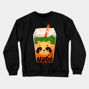 boba tea Crewneck Sweatshirt